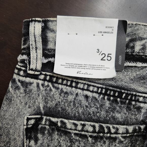 NWT KanCan Sydney Ultra High Rise Grey Acid Wash Jeans Size 25 - Picture 6 of 6